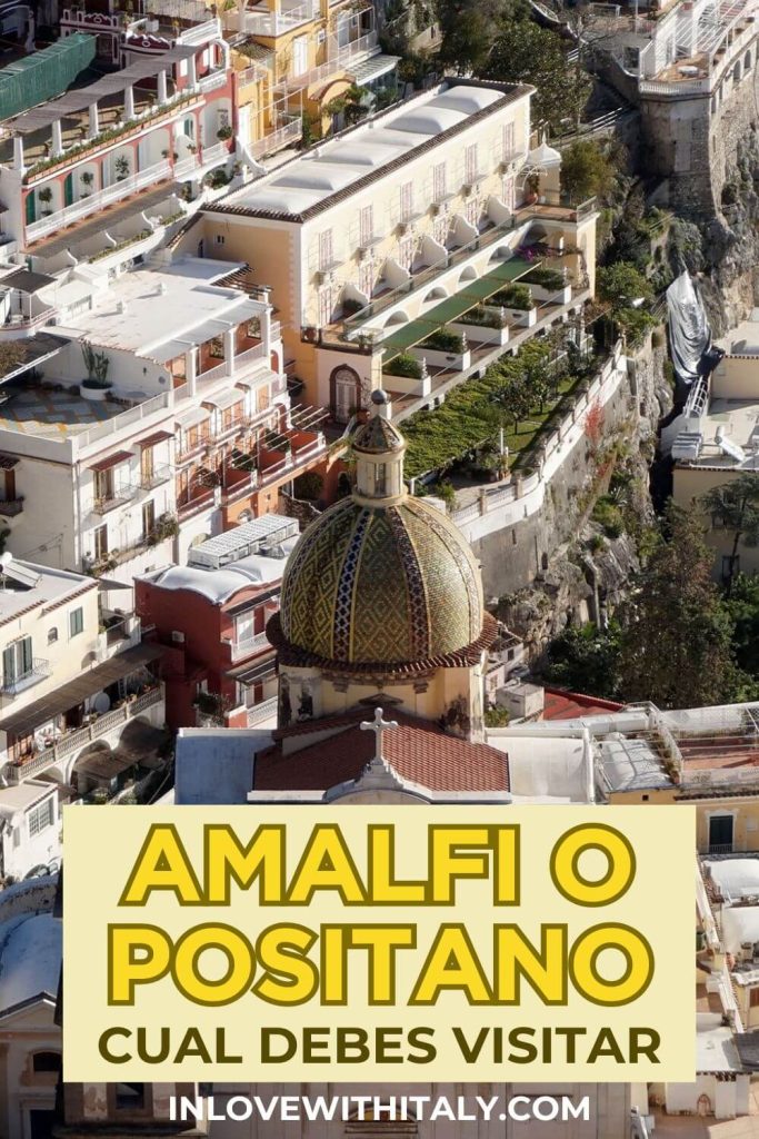 Ciudad de Amalfi o Positano