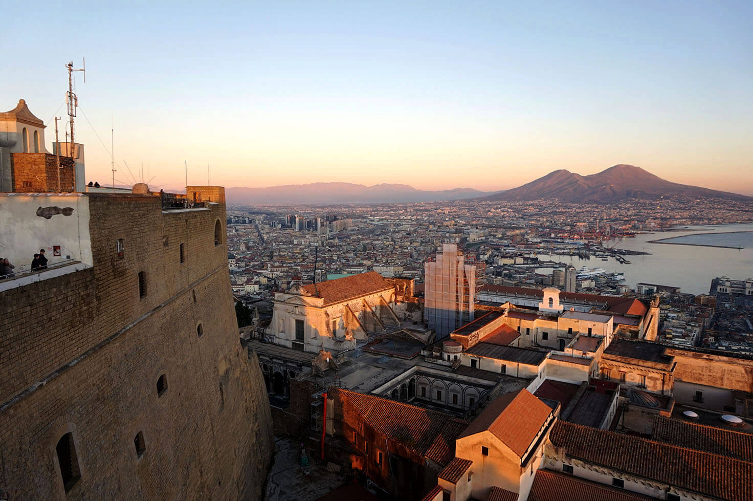 View from Saint Elmo Castle