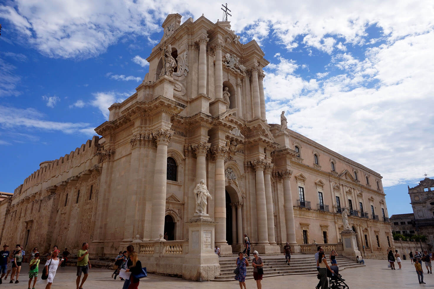 Syracuse Cathedral in Ortigia