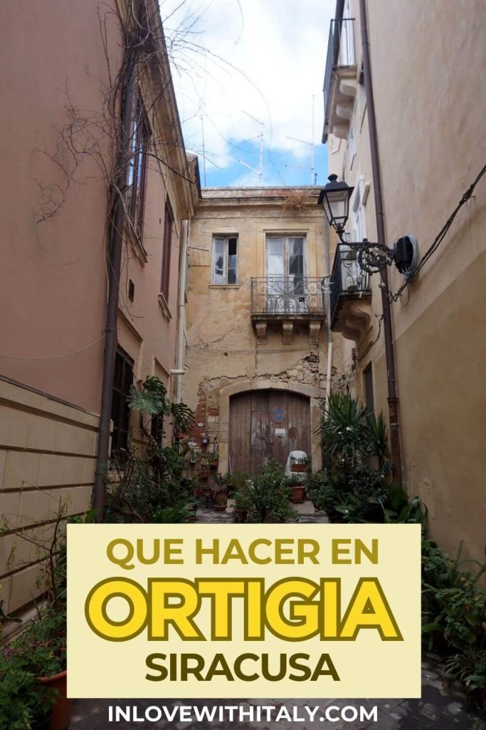 Que ver y hacer en Ortigia