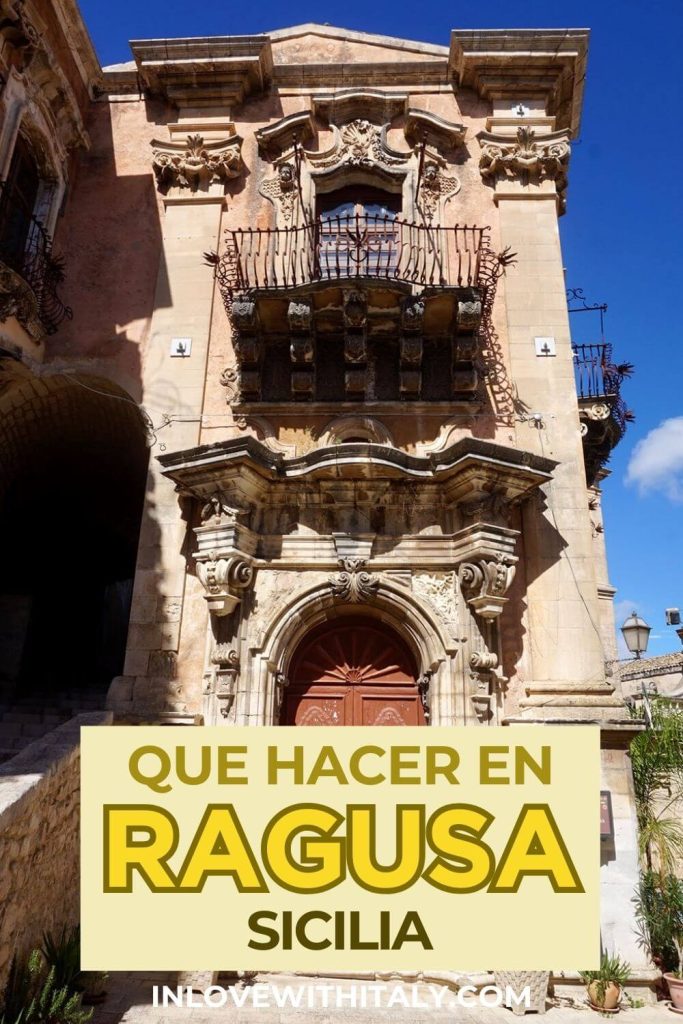 Que ver y hacer en Ragusa Italia