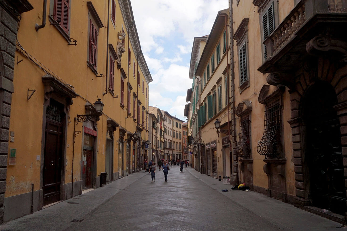 Corso Italia in Pisa